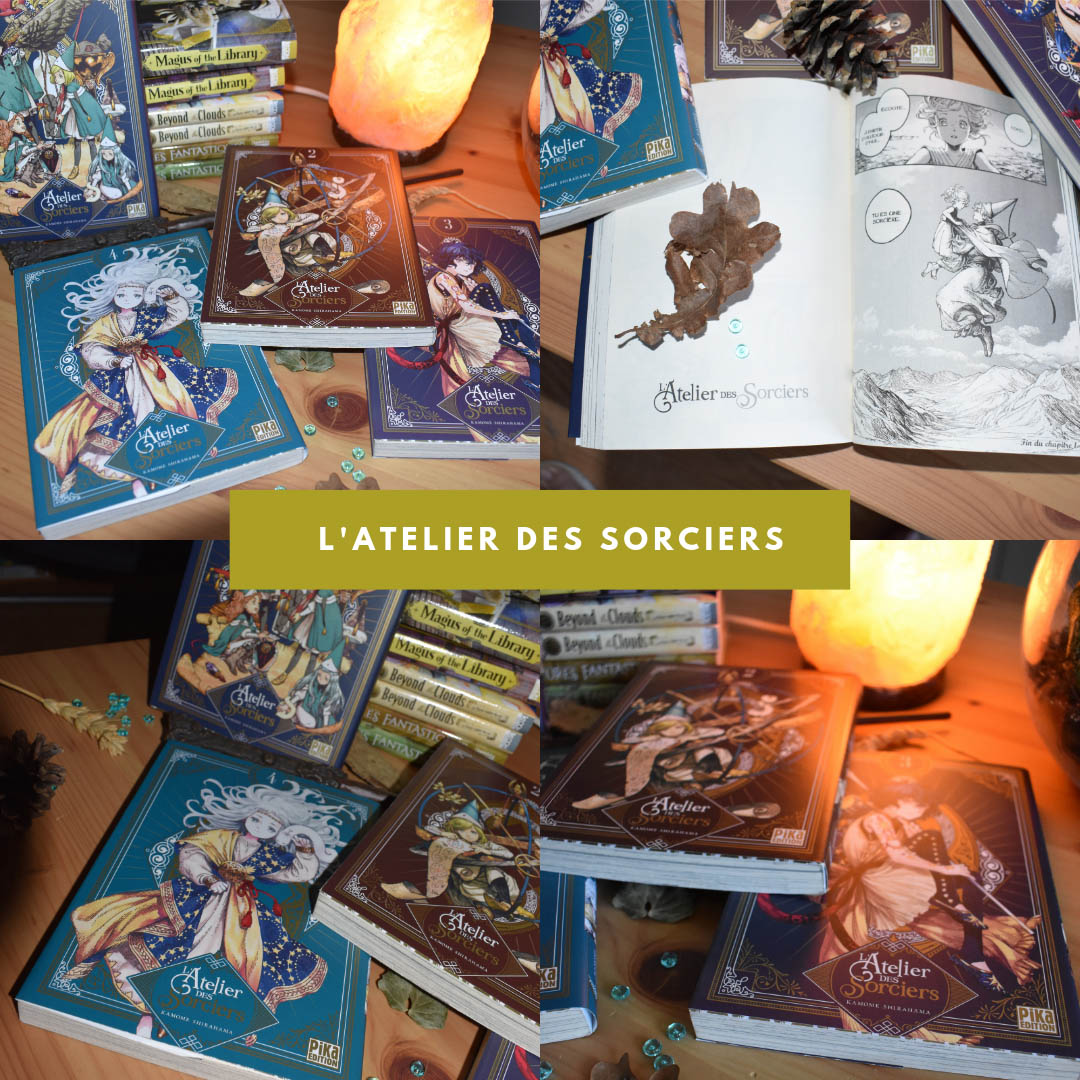L'atelier des sorciers, manga